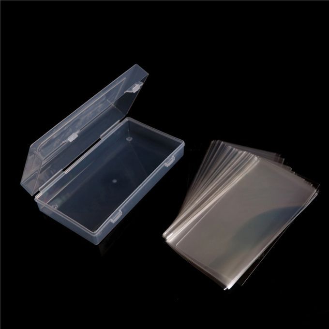 100Pcs Clear Paper Money Holder Album Banknotes Paper Souvenirs