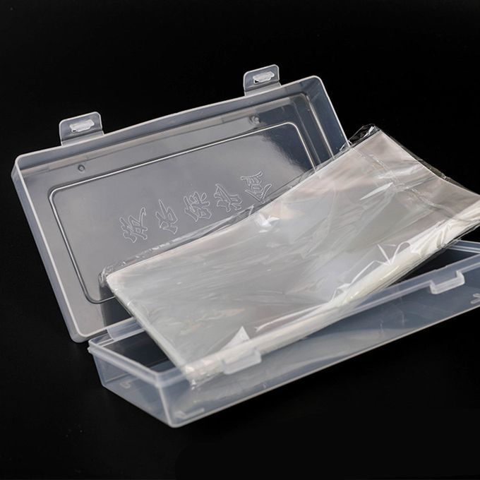 100Pcs Clear Paper Money Holder Album Banknotes Paper Souvenirs