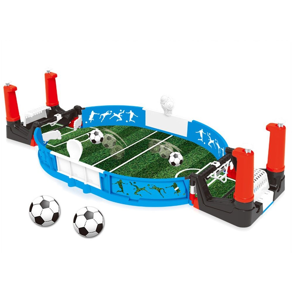 Kids 2-Player Competitive Soccer Football Field Board-Green
