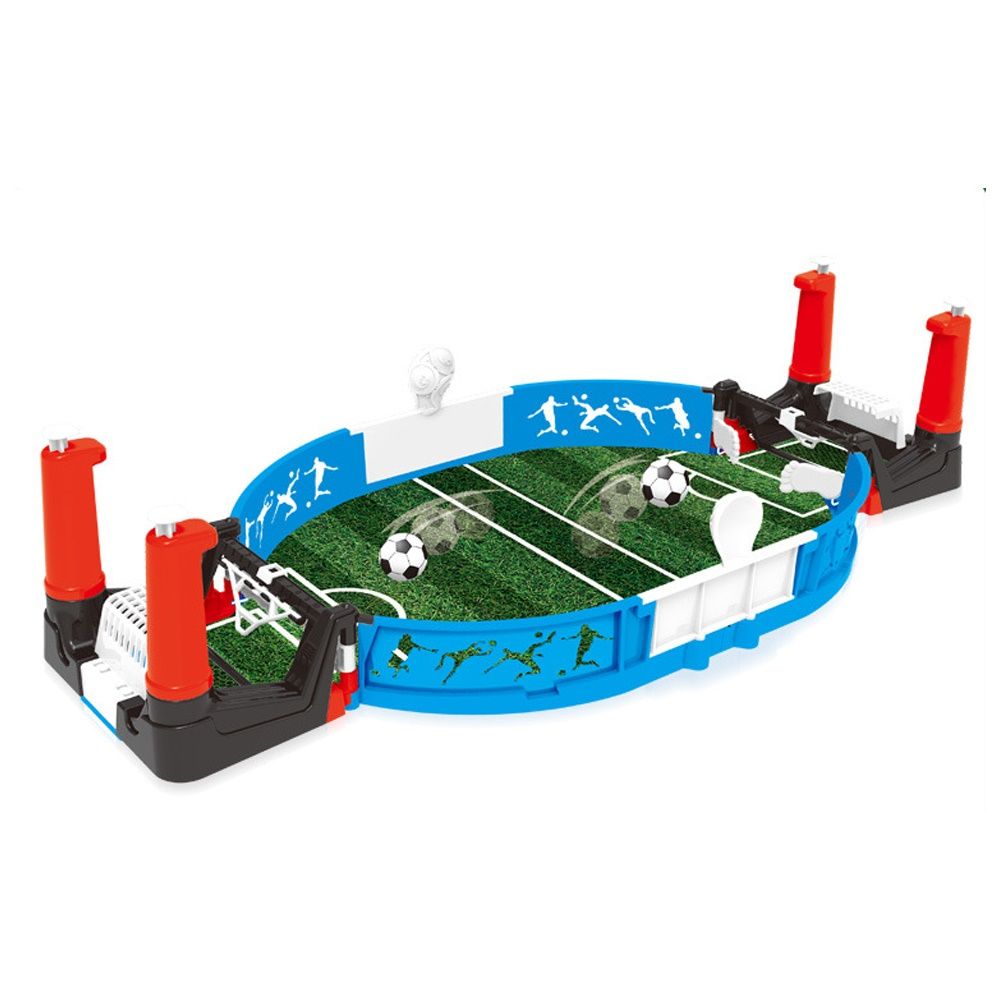 Kids 2-Player Competitive Soccer Football Field Board-Green