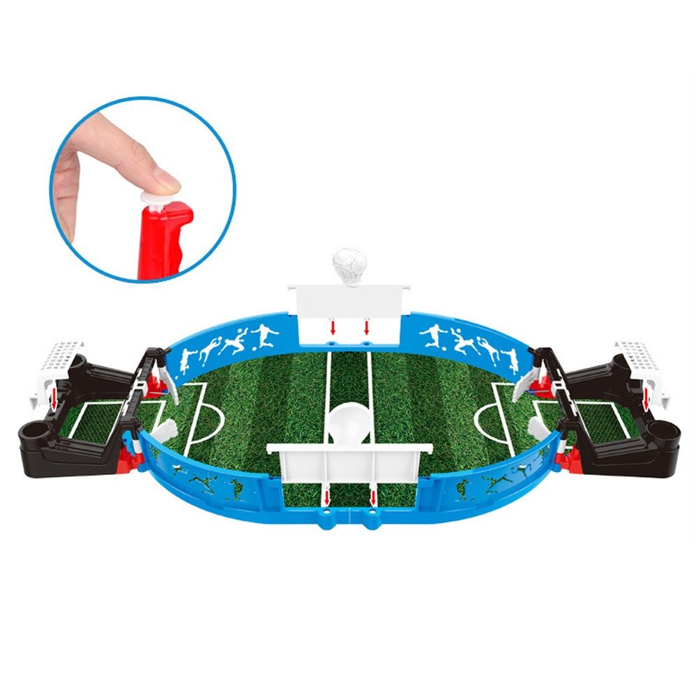 Kids 2-Player Competitive Soccer Football Field Board-Green