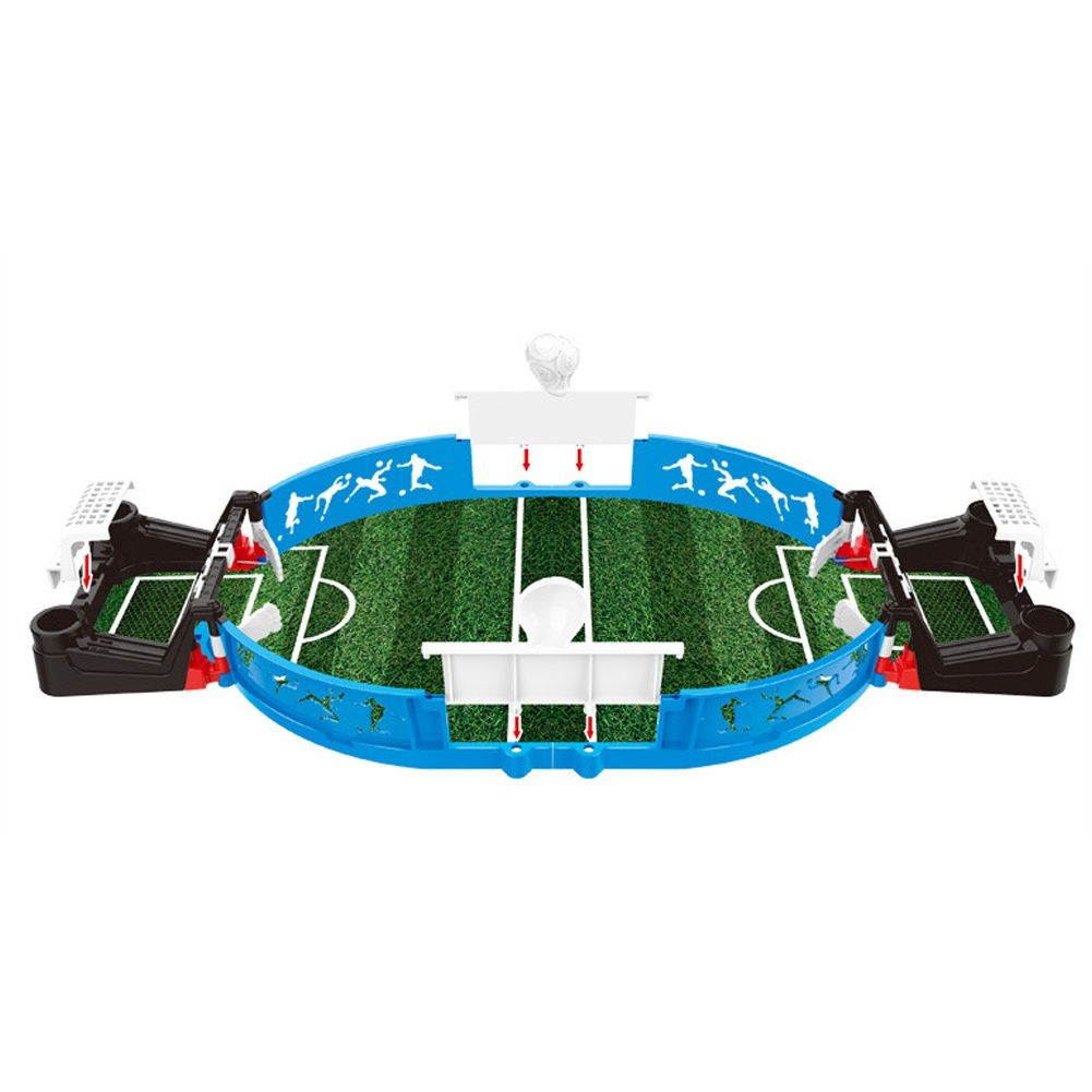 Kids 2-Player Competitive Soccer Football Field Board-Green