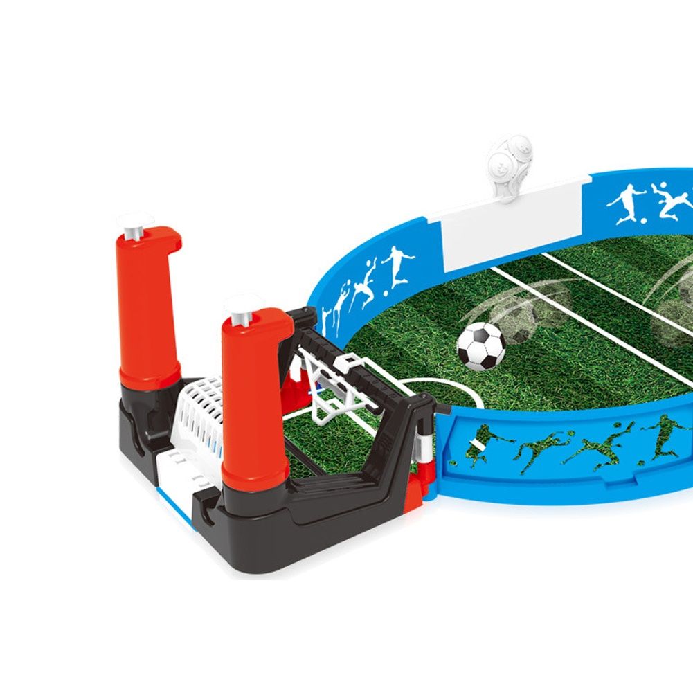 Kids 2-Player Competitive Soccer Football Field Board-Green