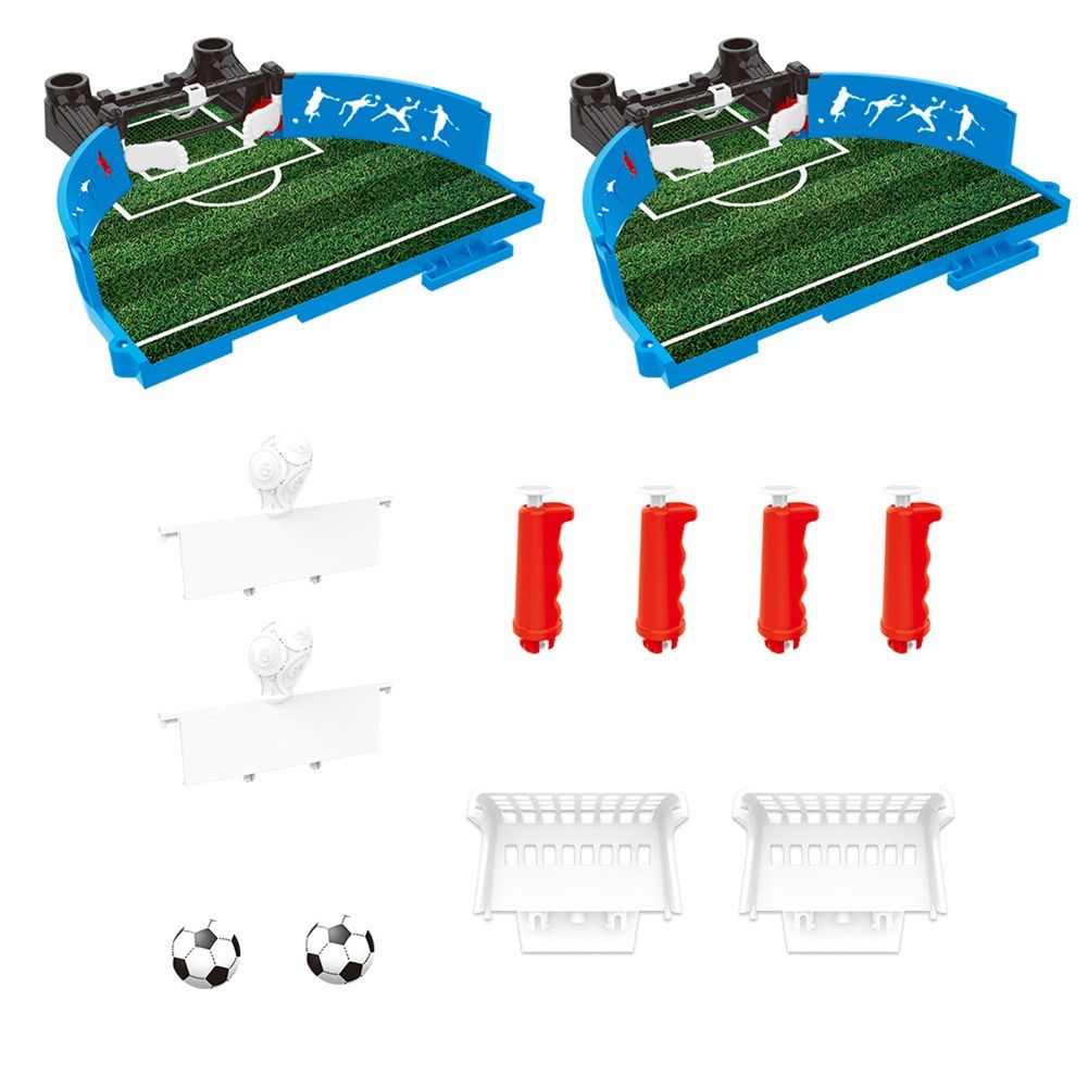 Kids 2-Player Competitive Soccer Football Field Board-Green