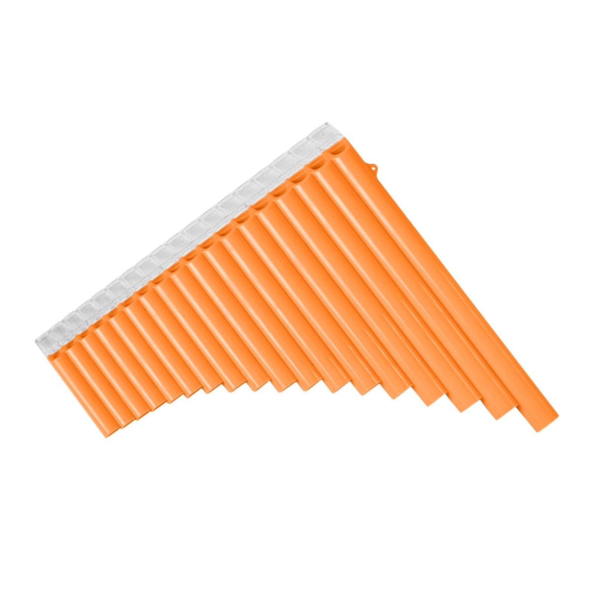 18-Pipe Pan Flute G-G3 Range & C Key Pan Pipes ABS Panpipes Chinese Traditional Woodwind Instrument with Carry Bag