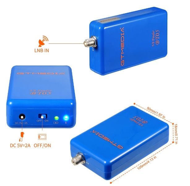 GTmedia V8 Finder BT05 Satellite Finder Meter SignalReceiver