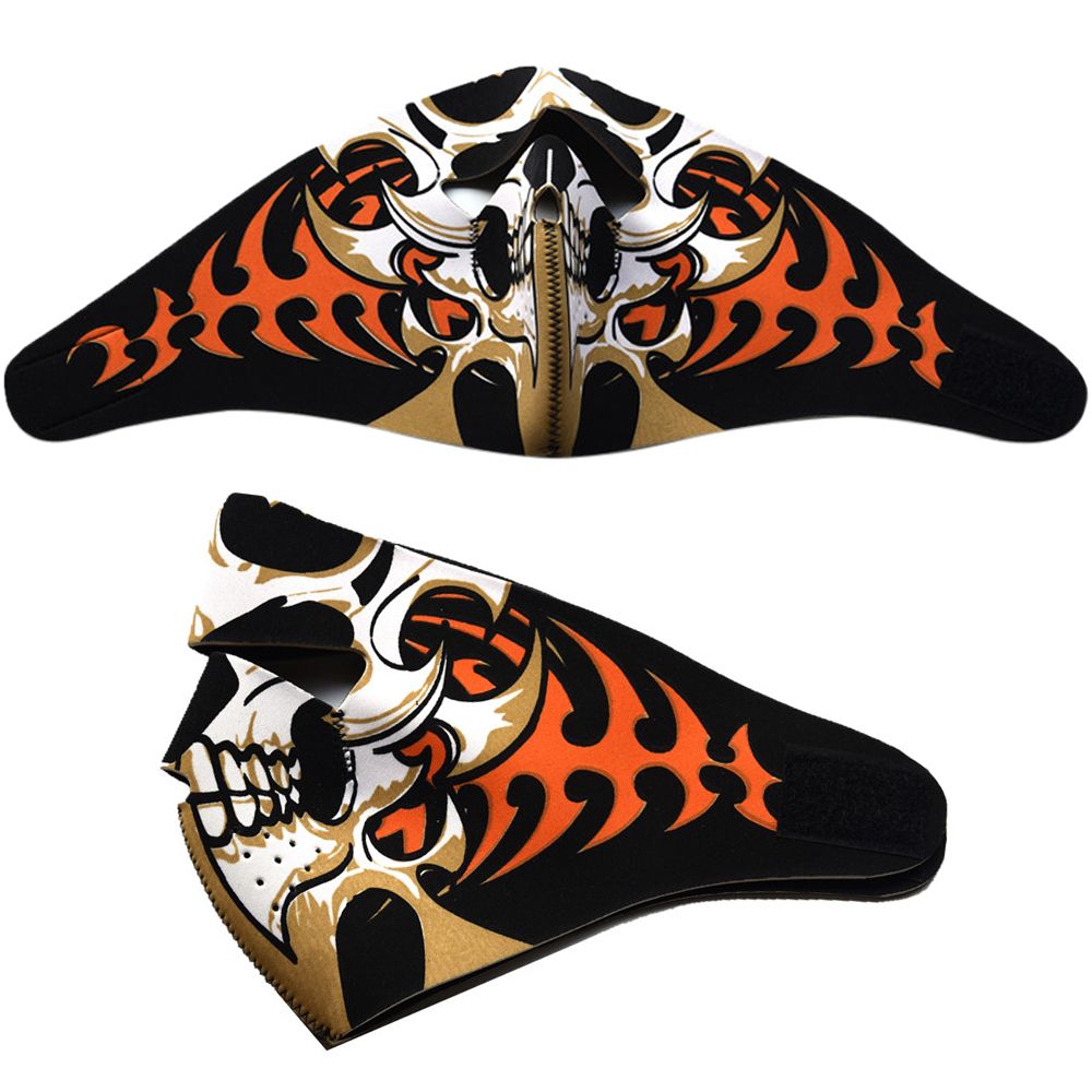 Outdoor Cycling Face Mask Breathable Half Face Mask Mouth