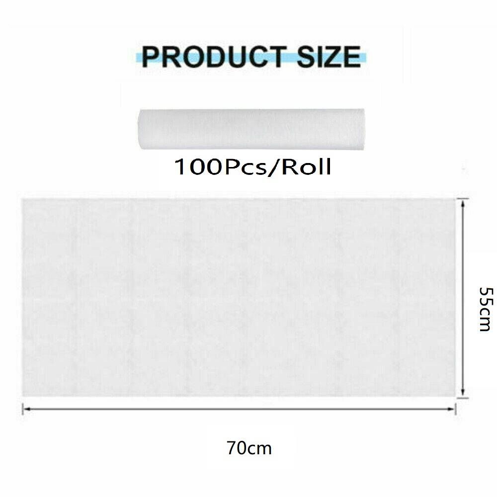100Pcs NonWoven Disposable Waxing Bed Roll Sheet  Table Cover