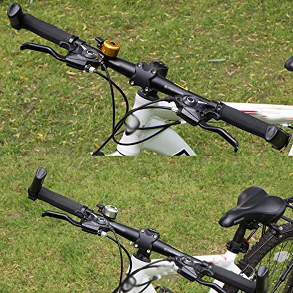 Bicycle Bell Ringing Bicycle Horn Children's MTB Steering Wheel Loud Ckear Sound Durable Powerful Cute For Kids Adults Black
