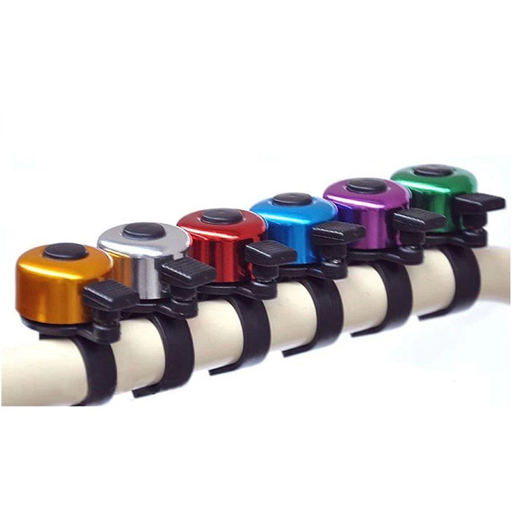 Bicycle Bell Ringing Bicycle Horn Children's MTB Steering Wheel Loud Ckear Sound Durable Powerful Cute For Kids Adults Black