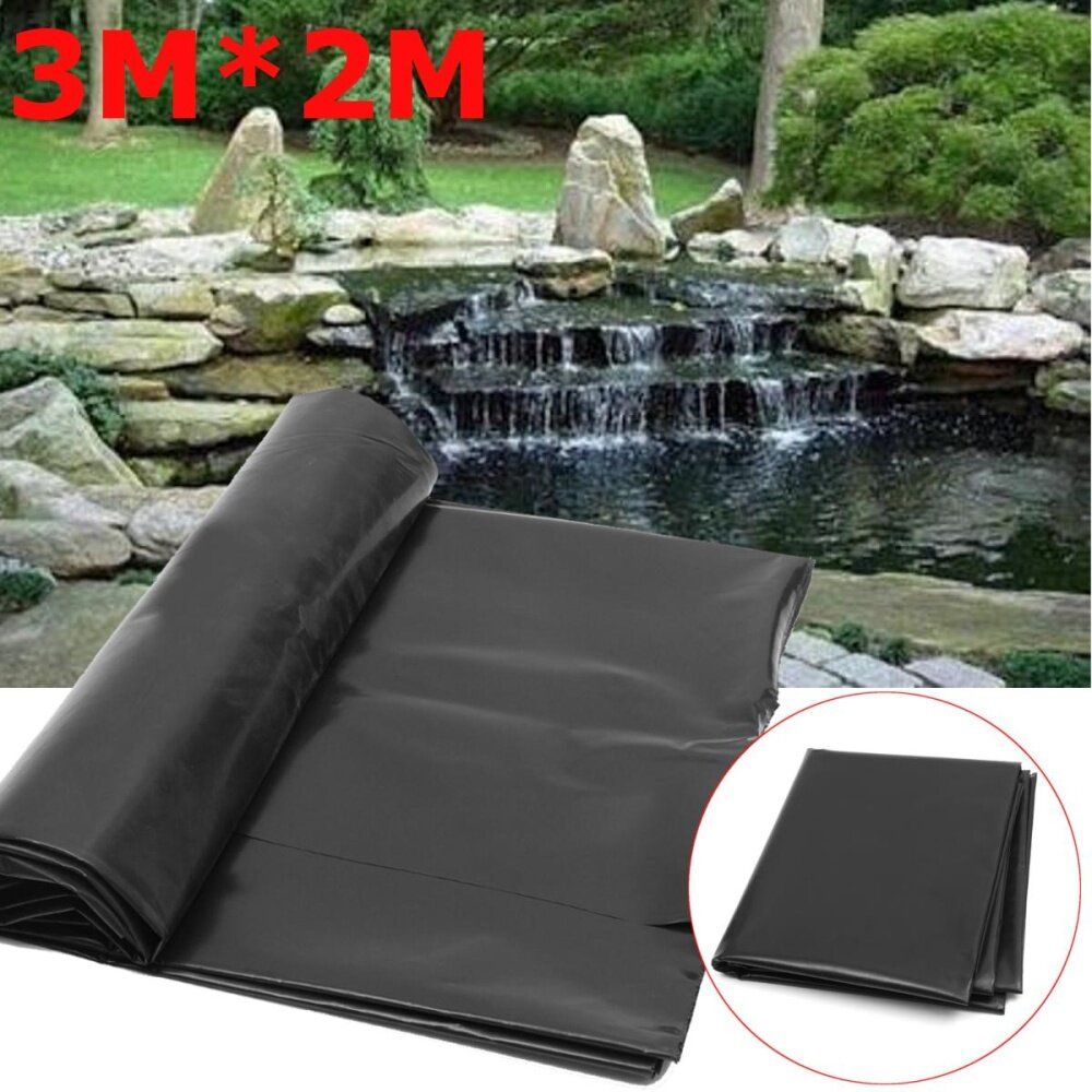 3X2M Fish Pond Liner Gardens Pools HDPE Membrane Reinforced Guaranty Landscaping