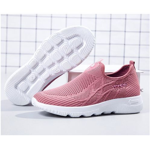 Ladies New Casual Breathable Running Shoes-Pink