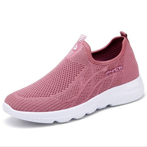 Ladies New Casual Breathable Running Shoes-Pink