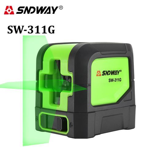 Laser Level Green 2 Lines Self-leveling Laser Leveler Vertical Horizontal Cross Laser Red Beam Line Measuring Instrument