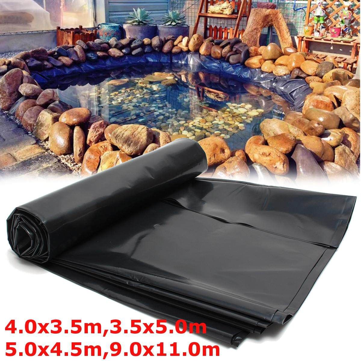 4 Sizes Durable Fish Pond Liners Reinforced HDPE Membrane Garden Pools Landscaping 4*3.5m