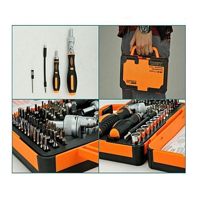Jakemy JM-6111 69 In 1 Precision Screwdriver Hardware Repair Open Tools Demolition Kit Electronic Devices Eyeglass
