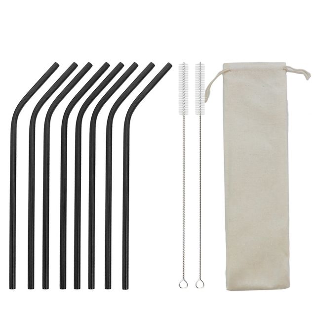 Straws Drinking Metal Straw