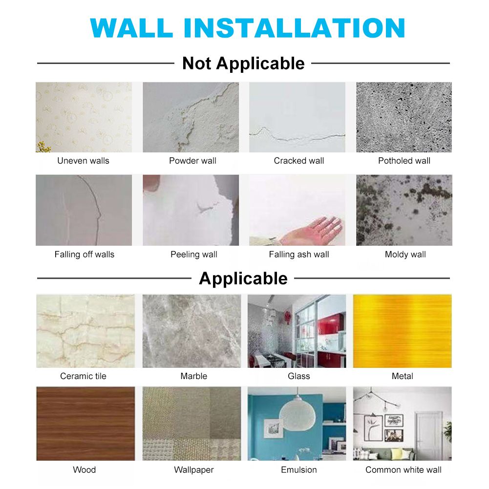 3D DIY Luminous Dial Drill-free Acrylic Frameless Silent