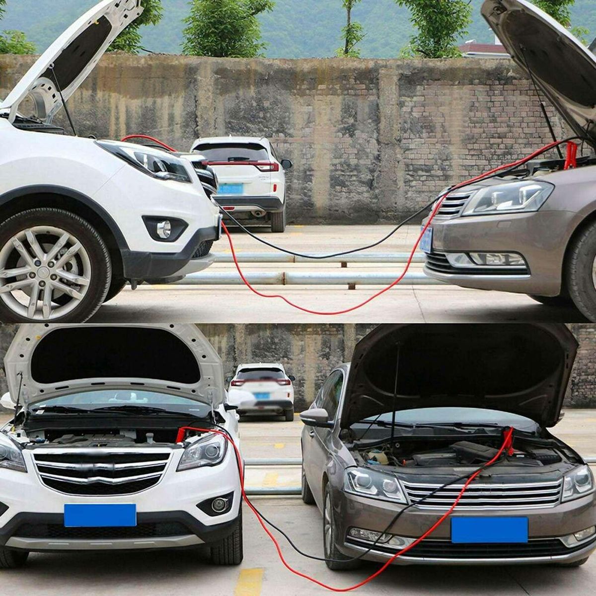 6M 2000AMP Car Emergency Power Start Cable Whit Current