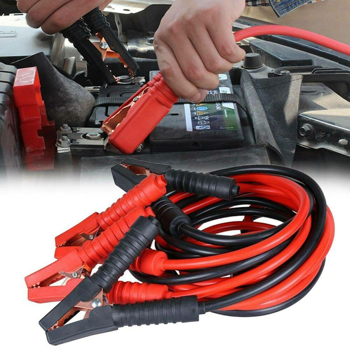 6M 2000AMP Car Emergency Power Start Cable Whit Current