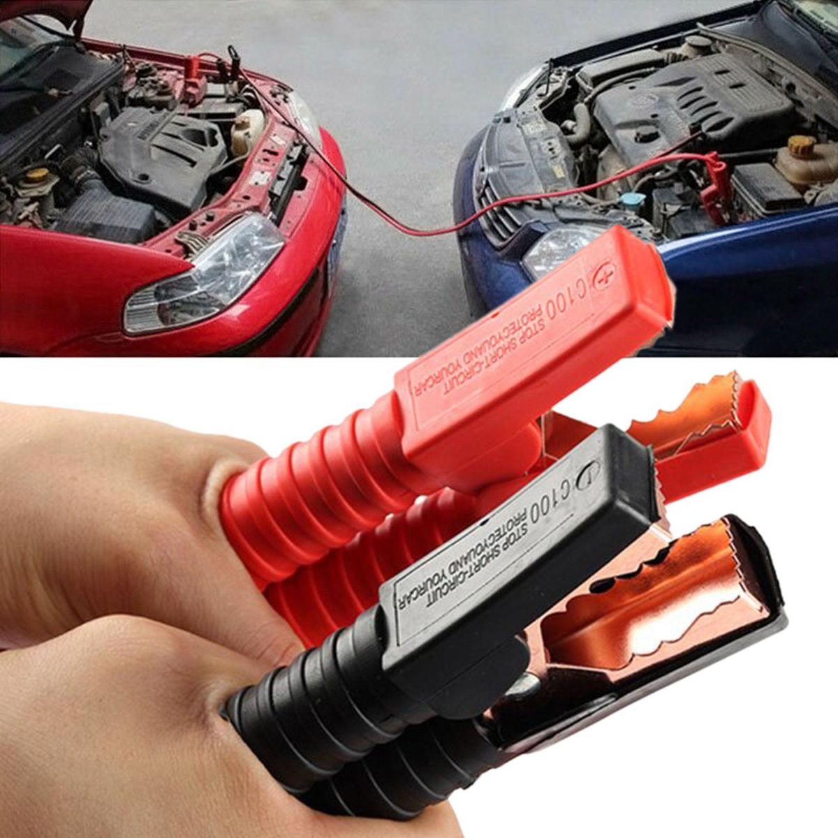 6M 2000AMP Car Emergency Power Start Cable Whit Current