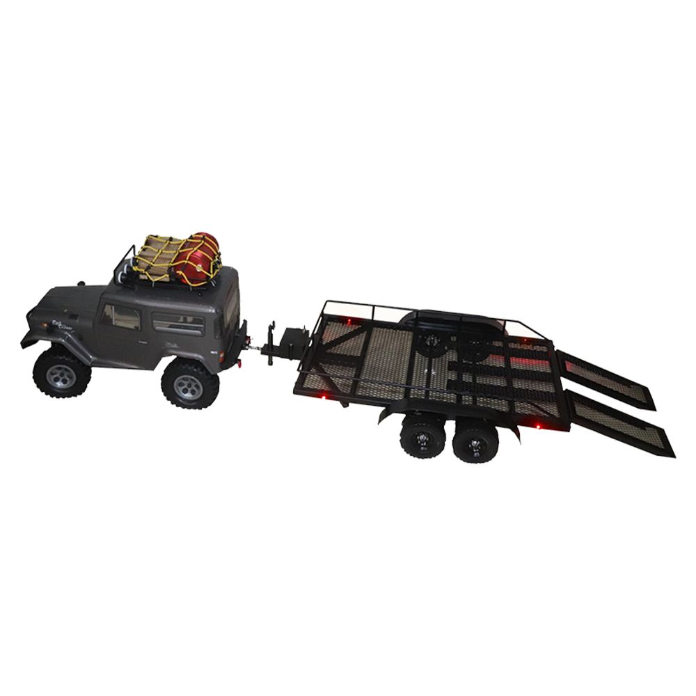 Trailer Car Heavy-Duty Trailer Cargo Carrier Metal Kit For