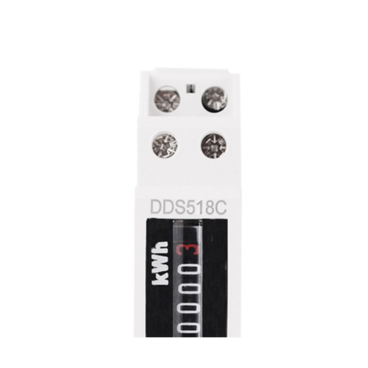 Household Electronic Din Rail Single Phase Electricity Power Consumption Wattmeter Energy Meter KWh Counter