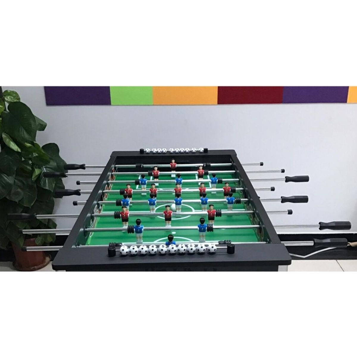 8 Pack Foosball Handle Grips 5/8 Inch Foosball Rods Black Replacement