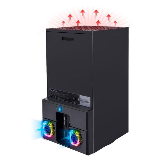RGB Cooling Fan Stand External USB Radiator For Xbox Series X