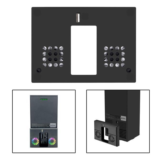 RGB Cooling Fan Stand External USB Radiator For Xbox Series X
