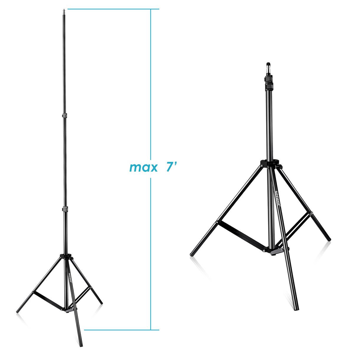 Neewer® 7 Feet / 210cm Photography Photo Studio Light Stands For Video, Portrait, And Photography Lighting