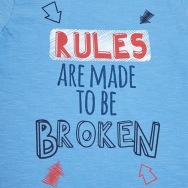 Toddler Rules Long Sleeve Top - Pack Of 3