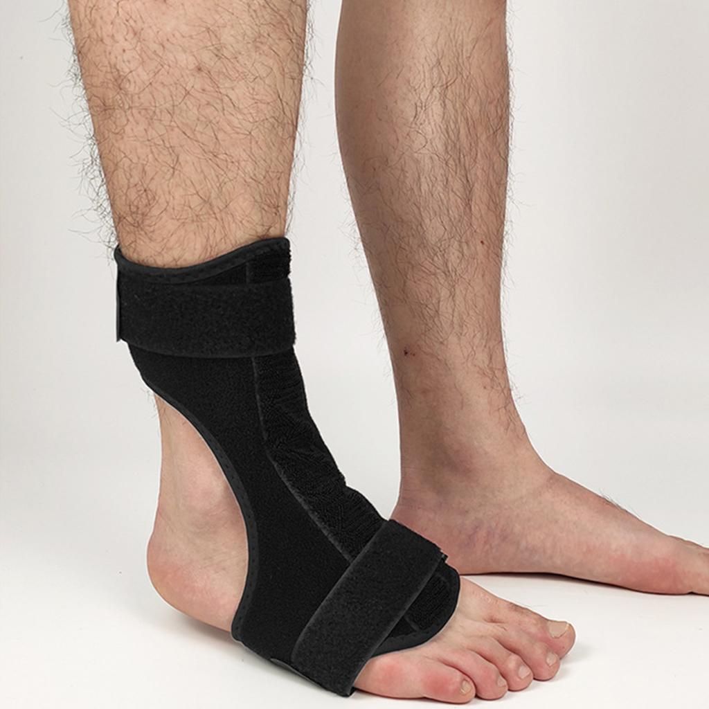 Adjustable Foot Drop Orthosis Brace Ankle Support Sprain Stroke