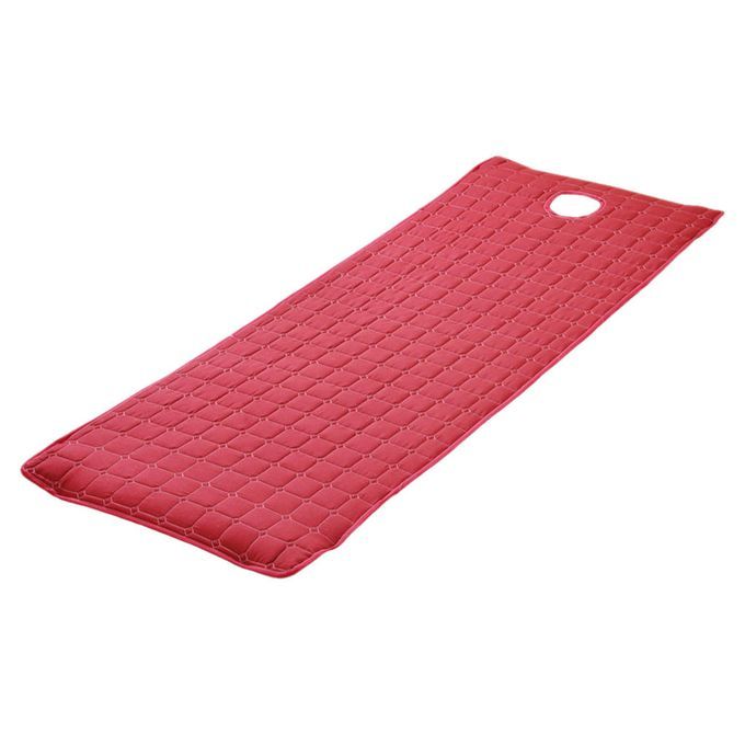 SPA  Table Pad Costmetic Face Bed Mattress Sheet Wine Red