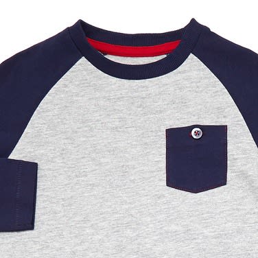 Toddler Digger Long Sleeve Top - Pack Of 3