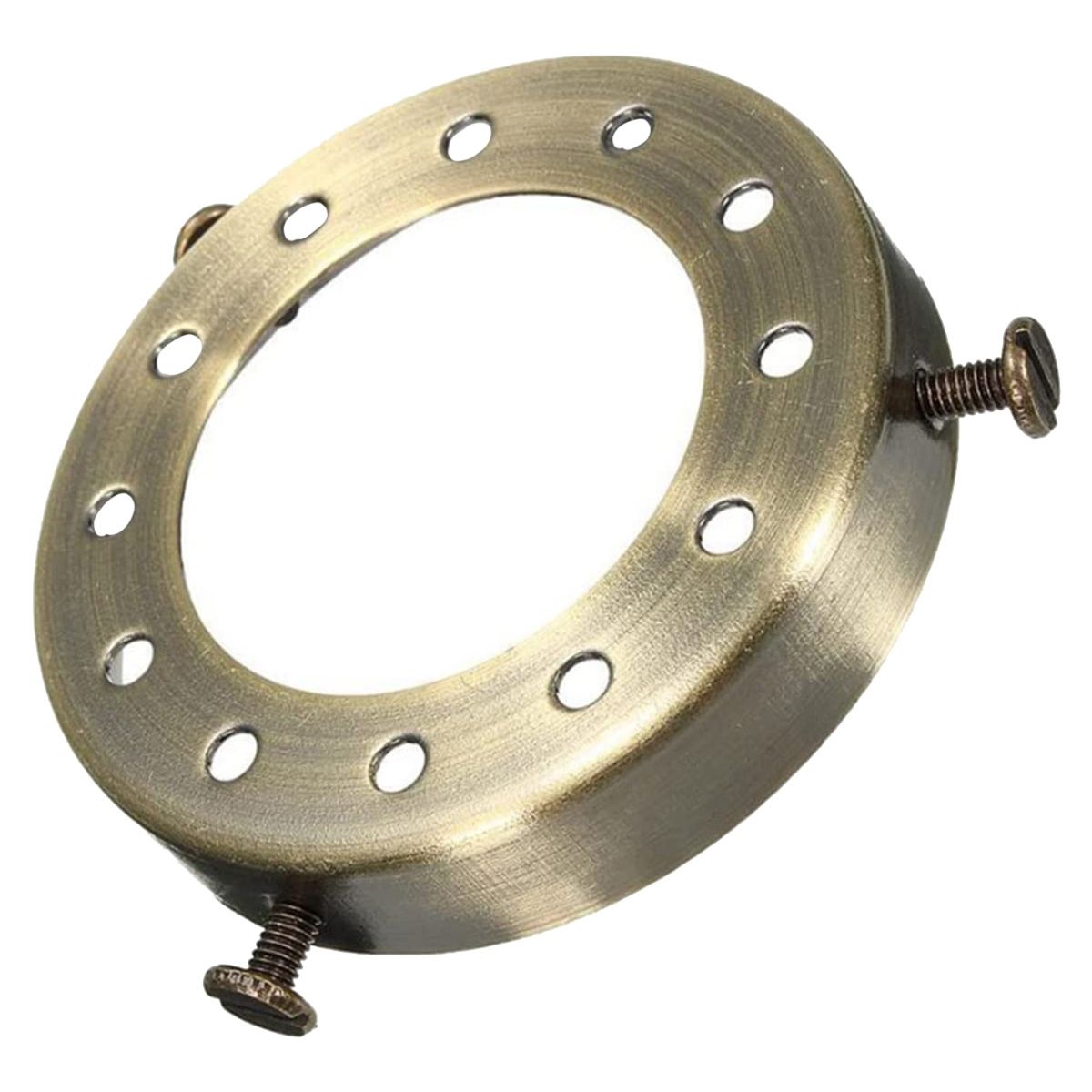 4Pcs Lamp Retro Pendant Light Holder Chandelier Wall Lamp Accessories 70X13mm276X051In Tone