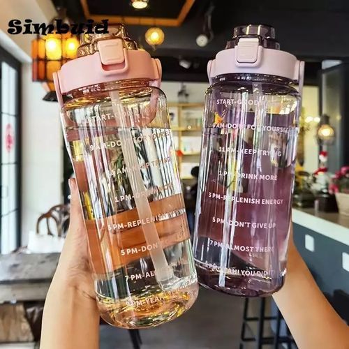 2 Litres Water Bottle Motivational Water Bottle
