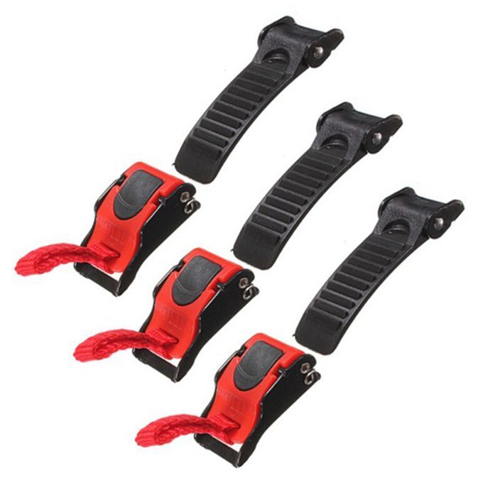 3Pcs Motorcycle Bike Plastic Quick Release  Pull Chin-