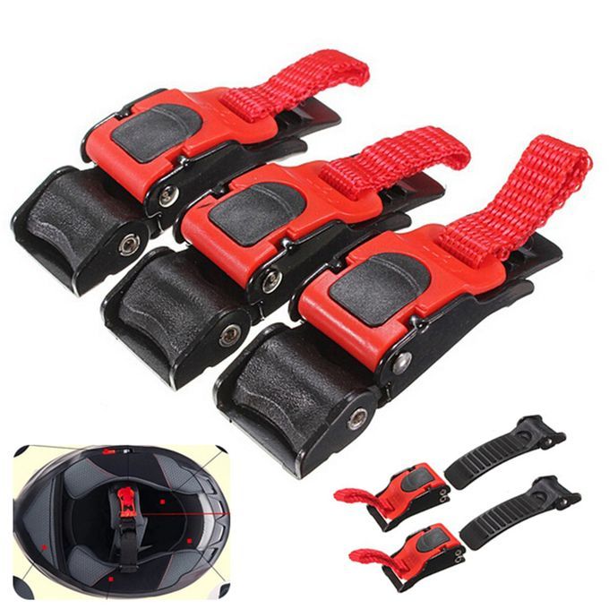 3Pcs Motorcycle Bike Plastic Quick Release  Pull Chin-