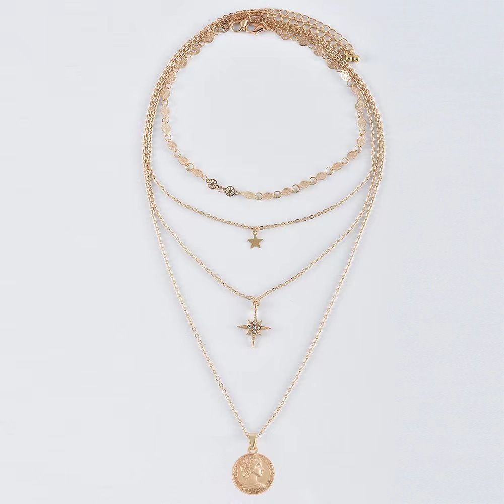 New Arrival Ladies Gold Necklace