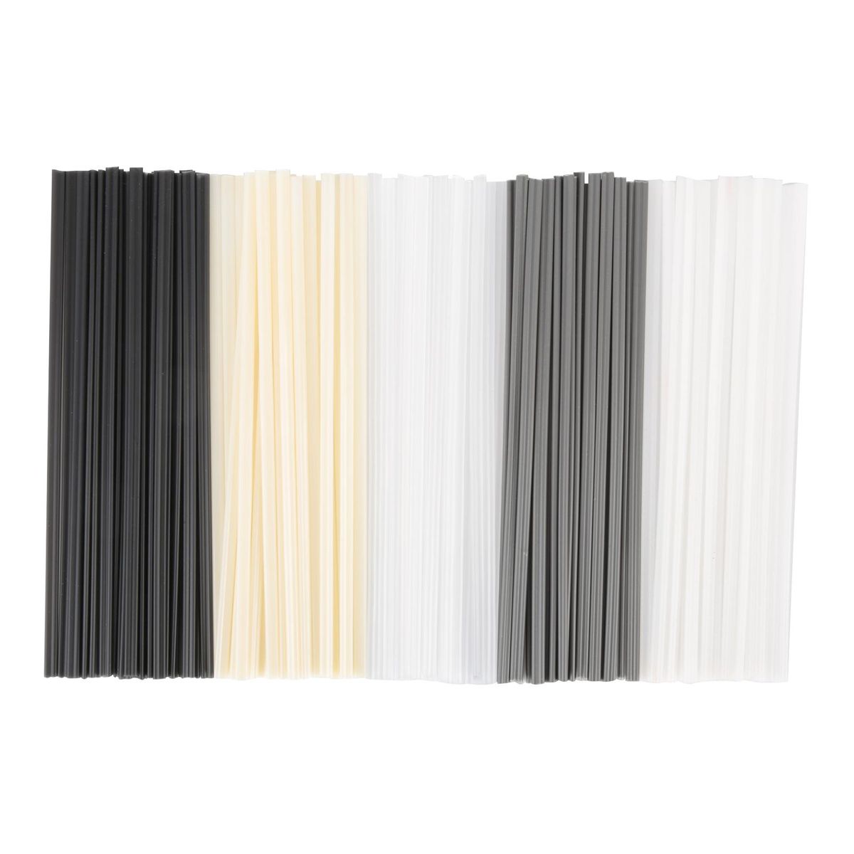 100PCS Plastic Welding Rods ABS/PP/PVC/PE welder rods for Car bumper plastic welder gun/hot air gun