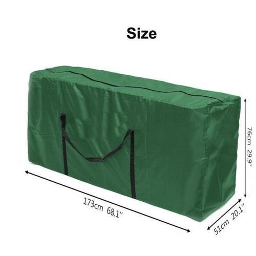 Christmas Tree Storage Bag Extra Large Waterproof Dustproof Cover Protect Quilt Clothes Furniture Cushion Zipped Storage Bags