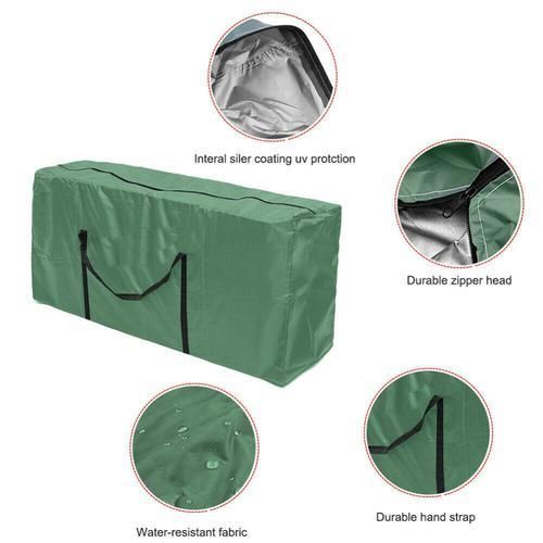 Christmas Tree Storage Bag Extra Large Waterproof Dustproof Cover Protect Quilt Clothes Furniture Cushion Zipped Storage Bags