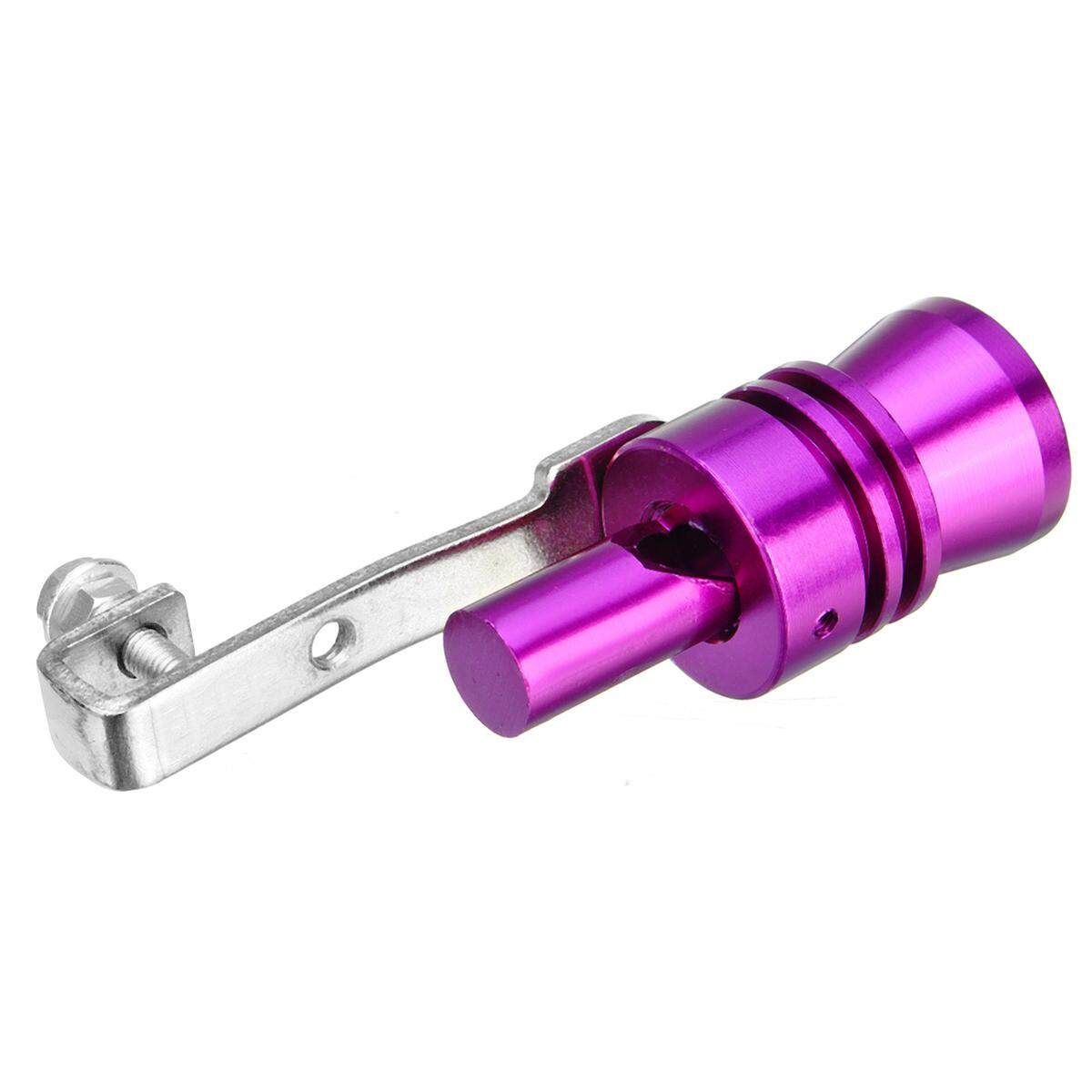 XL Turbo Sound Exhaust Muffler Simulator Pipe Blow-Off Valve Tailpipe Purple XL