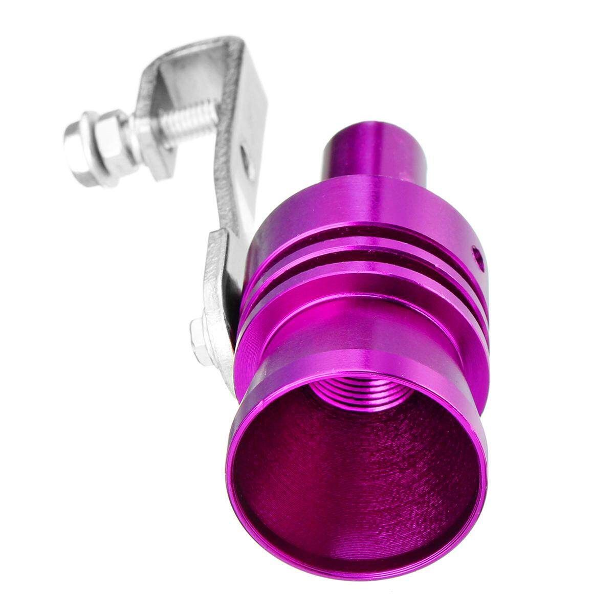 XL Turbo Sound Exhaust Muffler Simulator Pipe Blow-Off Valve Tailpipe Purple XL