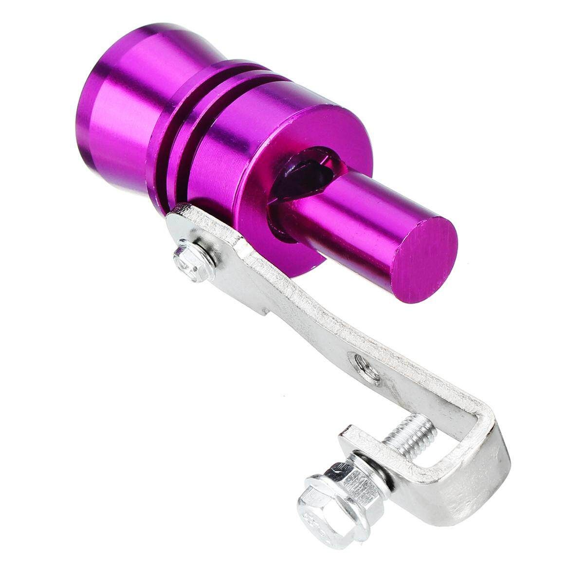XL Turbo Sound Exhaust Muffler Simulator Pipe Blow-Off Valve Tailpipe Purple XL