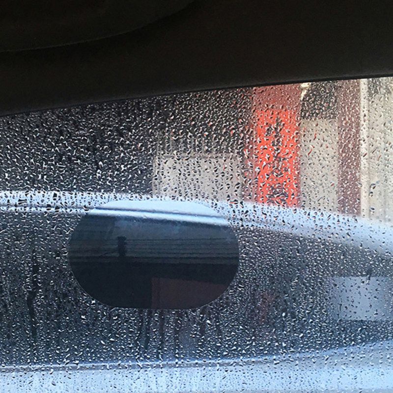 2Pcs Anti-Fog Car Rearview Mirror Window Film Rainproof-