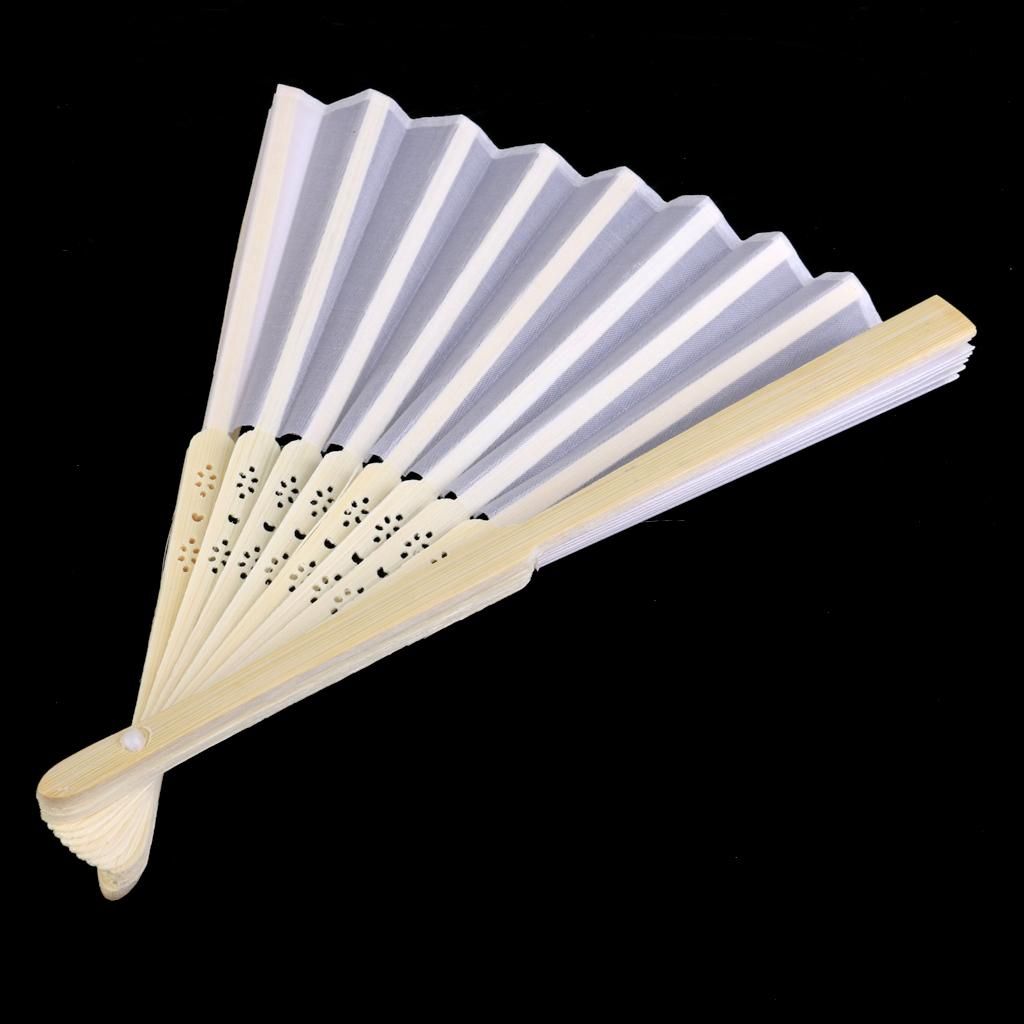 Chinese Folding Bamboo Fan Retro Wedding Party Gift