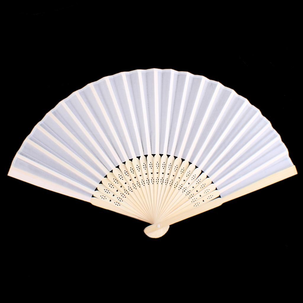Chinese Folding Bamboo Fan Retro Wedding Party Gift