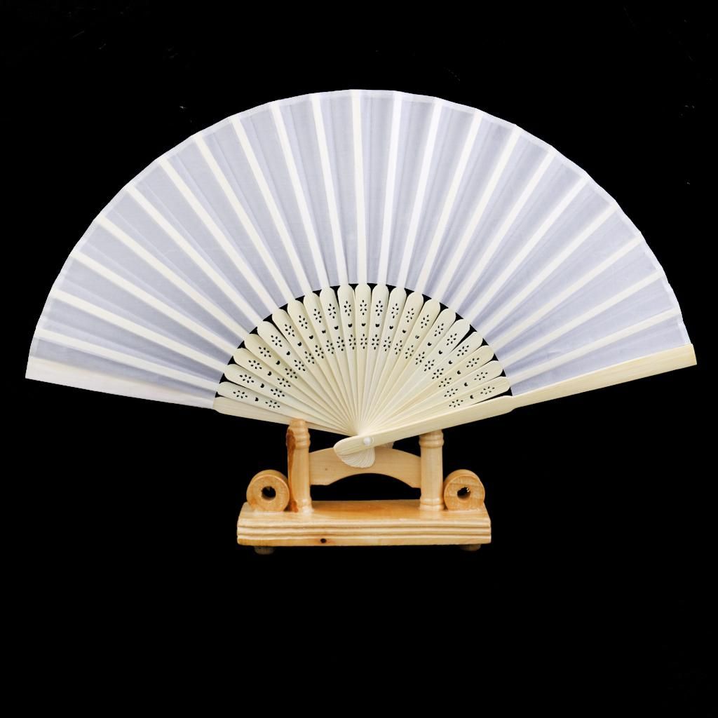 Chinese Folding Bamboo Fan Retro Wedding Party Gift